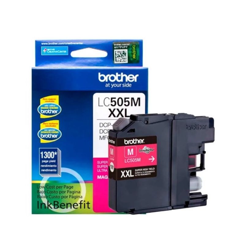 CARTUCHO BROTHER MOD LC-505M SERIES J100/J105/J200 XXL MAGENTA LC505M