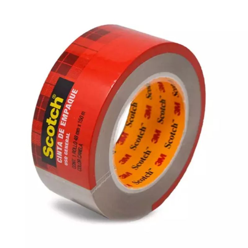CINTA DE EMPAQUE 3M SCOTCH CINTA CANELA EMPAQUE INDIVIDUAL 301T MEDIDAS 48 MM X 150 MTS 
  MC500000922
