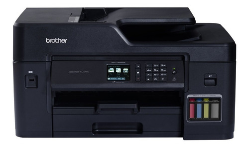 MULTIFUNCIONAL BROTHER MOD T4500DW, TINTA CONTINUA, DOBLE CARTA, IMPRESION DUPLEX, 35 PP NEGRO, 27PPM COLOR MFCT4500DW