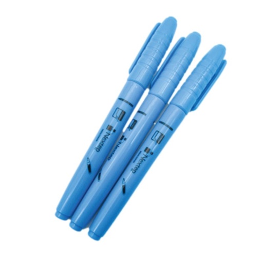 [NE-084ZPZA] MARCADOR NEXTEP NE-084Z RESALTADOR TIPO PLUMA COLOR AZUL   NE-084ZPZA