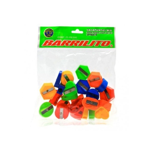 [SKD25] SACAPUNTAS BARRILITO DELTA ESCOLAR DE PLASTICO SKD25  