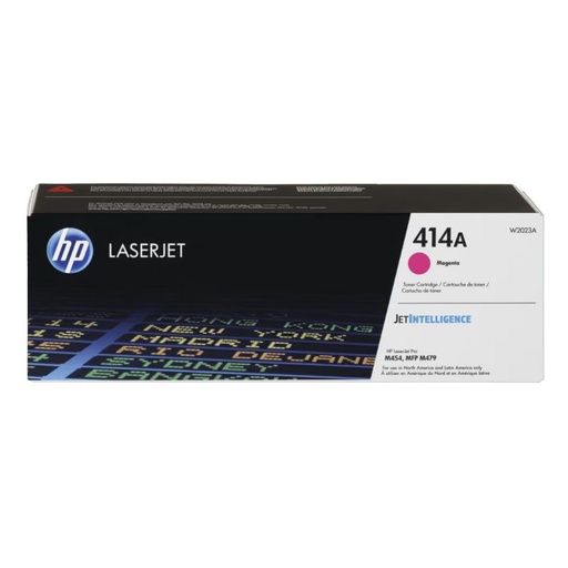 [W2023A] TONER HP MOD 414A, MAGENTA ORIGINAL LASERJET W2023A