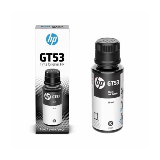 [1VV22AL] TINTA HP MOD GT53, SERIES HP DESKJET BASADA EN COLORANTES, HASTA 4,000 PAGINAS, COLOR NEGRO 1VV22AL