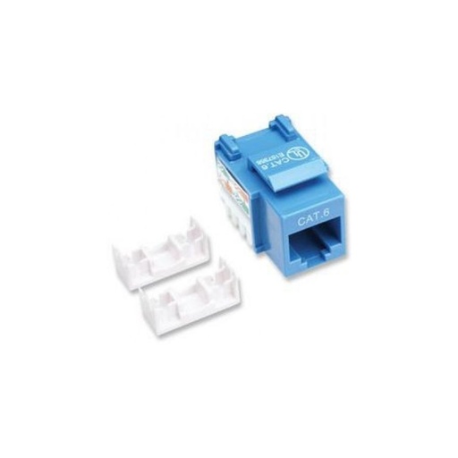 [210737] JACK INTELLINET MOD CAT 6, IMPACTO (KEYSTONE), COLOR AZUL    210737
