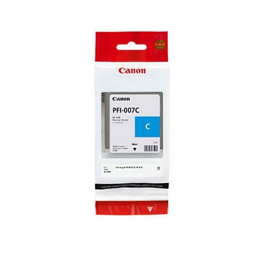 [2144C001AA] TINTA CANON IMAGEPROGRAF IPF670E CYAN PFI-007C 90ML 2144C001AA