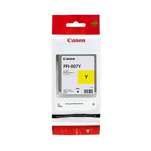 [2146C001AA] TINTA CANON IMAGEPROGRAF IPF670E AMARILLO PFI-007Y 90ML 2146C001AA
