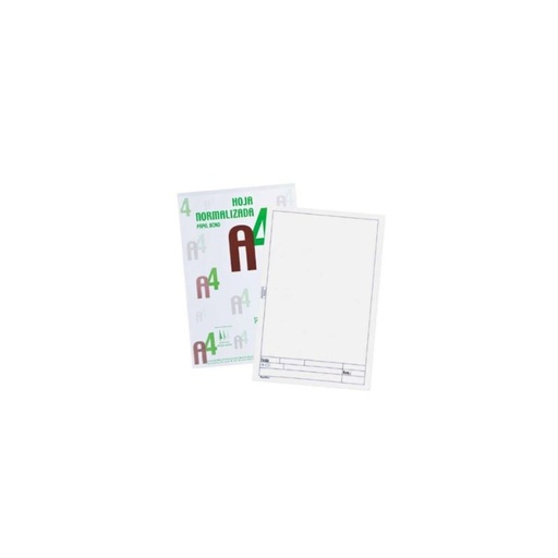 [217424] BLOCK NORMALIZADO S/M MOD NORMALIZADO DE DIBUJO, CARTULINA DE 135G/M2, MEDIDAS 21X29.7, CON 25 HOJAS    7503007217424
