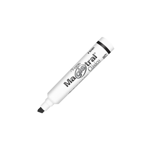 [301.83401] MARCADOR AZOR MOD MAGISTRAL 301.83401 PARA PIZARRON CLASICO, NEGRO, PUNTO DE CINCEL 301.83401
