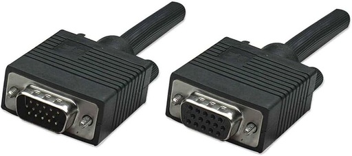[335607] CABLE MANHATTAN MOD VGA, 20 M, VGA (D-SUB), VGA (D-SUB), MACHO/MACHO, COLOR NEGRO 335607