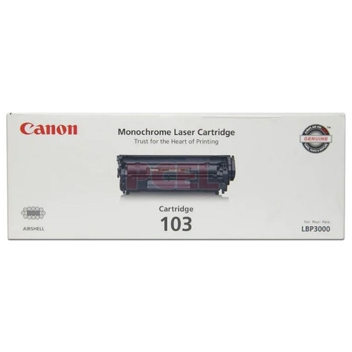 [7616A003BA] TONER CANON MOD 103, PARA LBP3000, 2500 PAG, NEGRO 7616A003BA