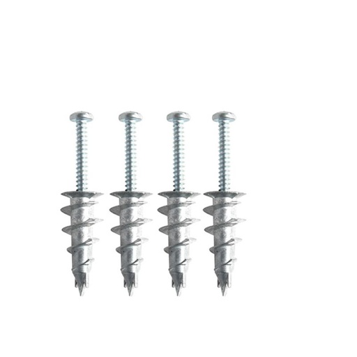 [977863] TAQUETE HILLMAN TAQUETE/ANCLAJE DE EXPANSIÓN  DE 1 1/2 DE PULGADA PLATA 3 PIEZAS    977863
