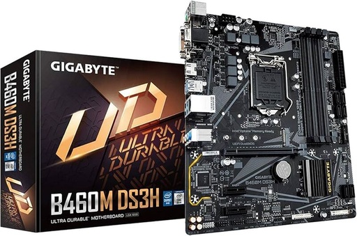 [B460M DS3H] TARJETA MADRE GIGABYTE B460M DS3H, DDR4 EXPANDIBLE A 128GB, LGA 1200, ATX, B460M DS3H