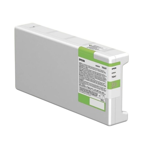 [C13T624700] CARTUCHO EPSON MOD T6247, SERIES IMPRESORA EPSON STYLUS PRO GS6000, 950 ML, COLOR VERDE C13T624700
