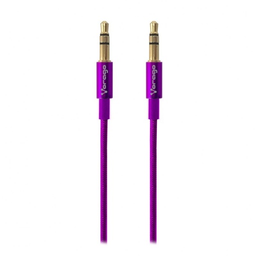[CAB-108-ROSA] CABLE DE AUDIO, MOD VORAGO, CAB-108-ROSA, 1,5 M, 3.5MM, 3.5MM, ROSA, CAB-108-ROSA