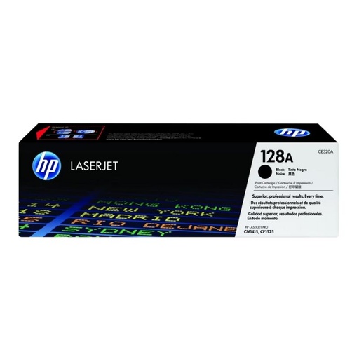 [CE320A] TONER HP MOD 128A, LASERJET CM1415MFP/CP1525NW NEGRO CE320A