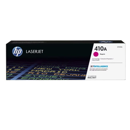 [CF413A] TONER HP MOD 410A, SERIES LASERJET PRO M452/ M477 2300 PAGINAS, COLOR MAGENTA CF413A