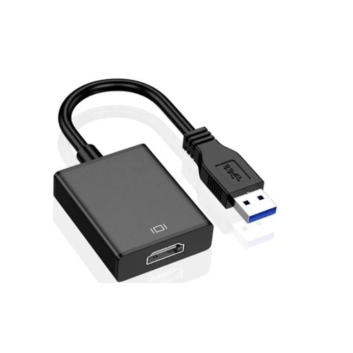 [DN153] CONVERTIDOR GOMITA DN153 ADAPTADOR USB 3.0 A HDMI FULL HD   DN153