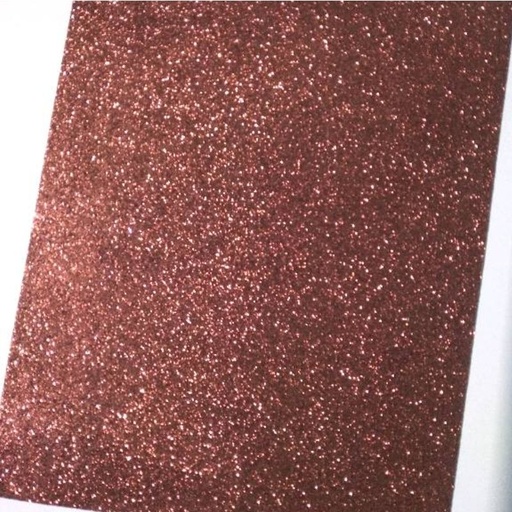[FOMDICA] FOAMI DIAMANTADO PLIEGO DE COLOR CAFE   FOMDICA