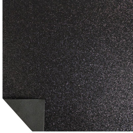 [FOMDINE] FOAMI DIAMANTADO PLIEGO DE COLOR NEGRO   FOMDINE