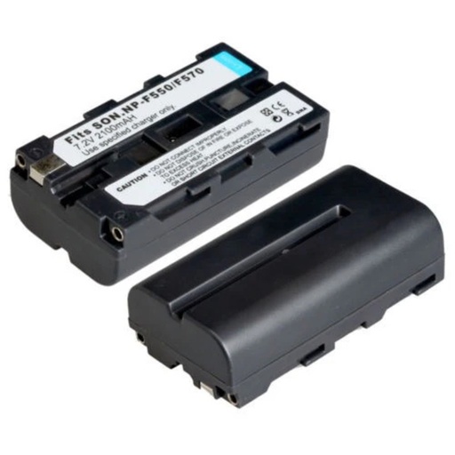 [NP-F550/F570] BATERIA GENERICA MOD NP-F550/F570, DIGITAL BATTERY PACK TIPO SONY SERIE L NP-F550/F570