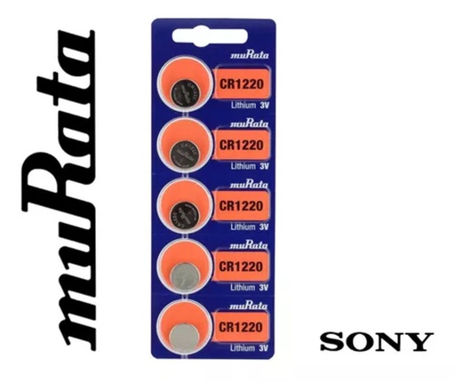 [SONY-CR1220] PILA SONY MOD CR1220, LITHIUM, 3V  SONY-CR1220