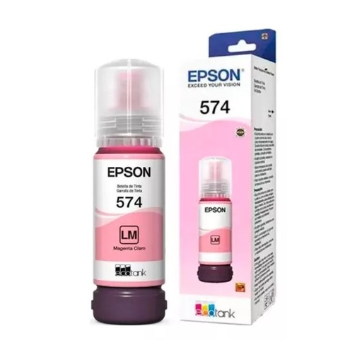 [T574620-AL] TINTA EPSON T574 65 ML COLOR MAGENTA CLARO, T574620-AL