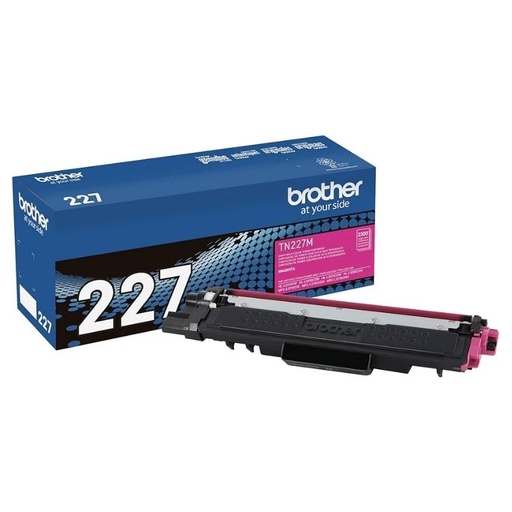 [TN227M] TONER BROTHER GENUINE TN-227M ALTO RENDIMIENTO 2300 PAGINAS COLOR MAGENTA TN227M