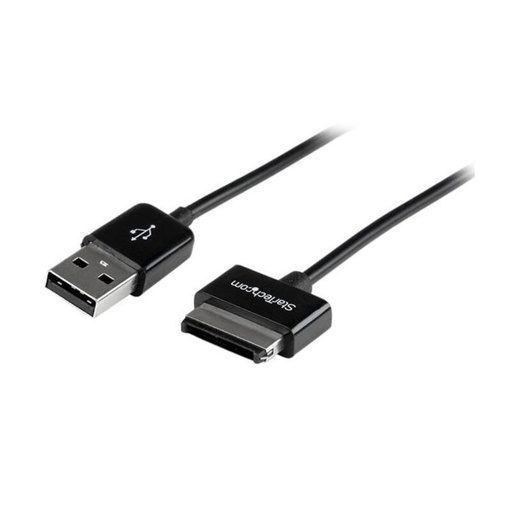 [USB2ASDC3M] CABLE STARTECH MOD USB2ASDC3M USB 2.0 CARGADOR Y DATOS PARA ASUS COLOR NEGRO USB2ASDC3M