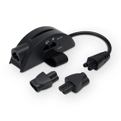 [G18-500NBP5] PROTECTOR CYBERPOWER MOD G18.500NBP5  500 JOULES RJ11/RJ45 EMI/RFI, NOTEBOOK SURGE PROTECTOR    G18-500NBP5