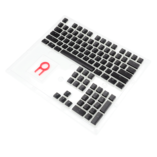 [A130B-SP] SET DE KEYCAPS REDRAGON A130B, PARA TECLADO MECANICO REDRAGON SCARAB A130, 105 TECLAS, COLOR NEGRO, A130B-SP