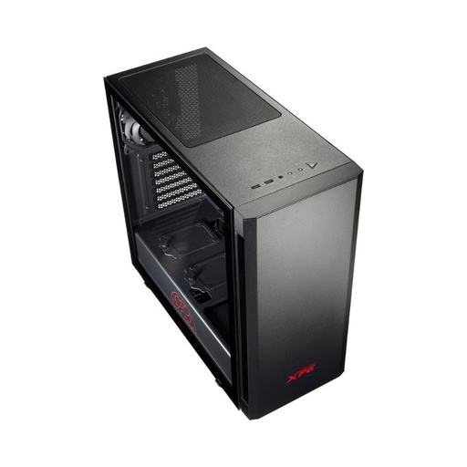 [INVADER-BKCWW] GABINETE XPG INVADER BLACK CRISTAL TEMPLADO ATX USB 3.0 AUDIO HD COLOR NEGRO   INVADER-BKCWW