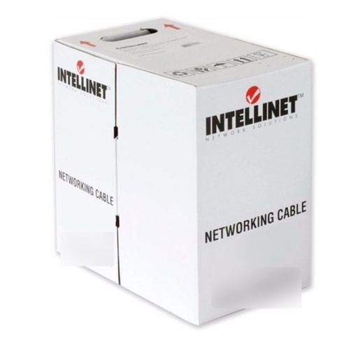 [704663] BOBINA INTELLINET MOD 704663, CABLE PARA RED, CAT 6, 305 MTS, COLOR GRIS 704663/704670