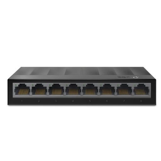 [LS1008G] SWITCH TP-LINK GIGABIT DE 8 PUERTOD PARA ESCRITORIO CON TECNOLOGÍA GREEN ETHERNET PLUG AND PLAY    LS1008G 