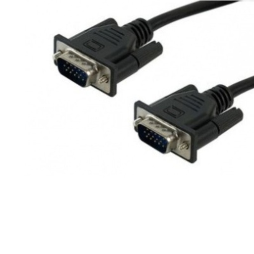 [371315] CABLE MANHATTAN 371315 SVGA MONITOR 5MM HD15M-M 1.8M COLOR NEGRO     371315