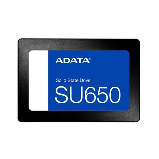 [ASU650SS-512GT-R]  UNIDAD DE ESTADO SOLIDO ADATA SU650, SSD, INTERNO, 512GB, 2.5 SATA3 LECT, 520 ESCRIT, 450 MBS 7MM PC LAPTOP MINIPC SIN BRACKET 3DNAND      ASU650SS-512GT-R