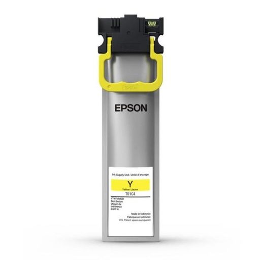 [T01C400] TINTA EPSON T01C400, COLOR AMARILLO, PARA WF-PRO C579R, 5.000 IMPRESIONES    T01C400