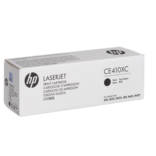 [CE410XC] TONER HP CAJA BLANCA 78AC, LASERJET P1566/P1606 NEGRO   CB-CE410XC
