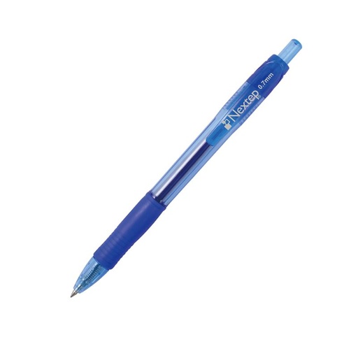 [NE-062APZA] BOLIGRAFO NEXTEP NE-062A GEL RETRACTIL MEDIANO 0.7MM AZUL PZA    NE-062APZA 