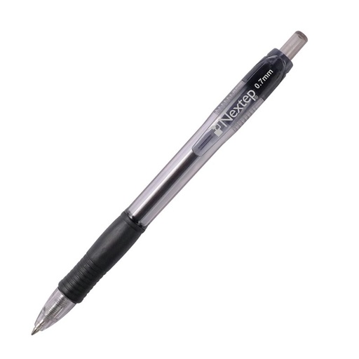 [NE-062NPZA] BOLIGRAFO NEXTEP NE-062N GEL RETRACTIL MEDIANO 0.7MM NEGRO PZA    NE-062NPZA 