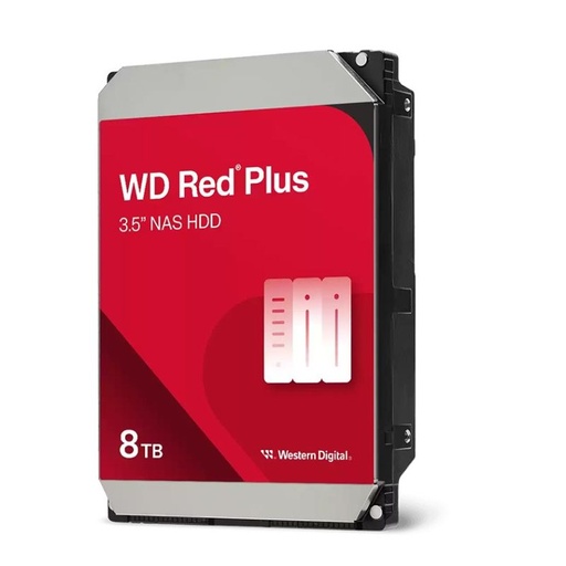 [WD80EFPX] DISCO DURO WESTERN DIGITAL RED DE 8TB 5400 RPM OPTIMIZADO PARA NAS USO 24-7 3 AÑOS DE GARANTIA WD80EFPX 