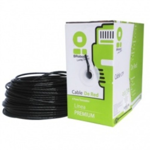 [PROCAT53GELX] BOBINA DE CABLE DE 305 M, CAT5E, CON GEL, PARA INTEMPERIE, DOBLE FORRO EXTREMA HUMEDAD, BAJO TIERRA, UL, COLOR NEGRO PARA APLICACIONES EN VIDEO VIGILANCIA, Y REDES DE ALTA VELOCIDAD. PROCAT53GELX