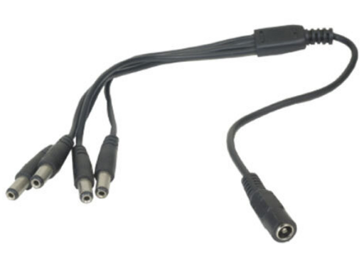 [PR-C14] ADAPTADOR PROVISION MOD ISR, 4 SALIDAS DE CORRIENTE, DIVISOR DE FUENTE DE PODER, COLOR NEGRO PR-C14