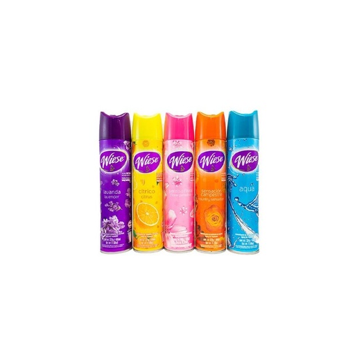 [WIESE400MLV/AROMAS] AROMATIZANTE WIESE MOD AEROSOL, PRESENTACION 400ML VARIOS AROMAS   WIESE400MLV/AROMAS