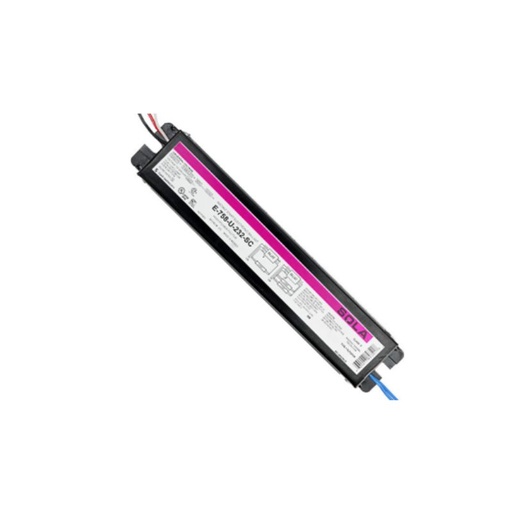 [758-U-232-MC] BALASTRO ISB BALASTRO ELECTRONICO T8, VOLTAJE DEL BALASTRO DE 120 A 277, TIPO DE ARRANQUE DEL BALASTRO: INSTANTANEO   758-U-232-MC